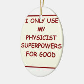 natuurkunde keramisch ornament (Links)