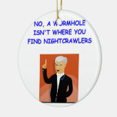 natuurkunde keramisch ornament (Links)