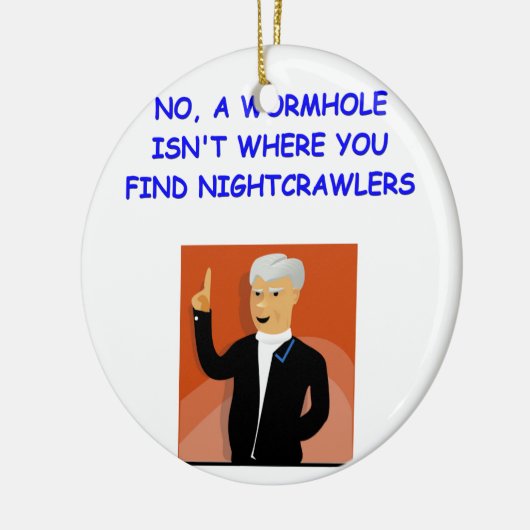 natuurkunde keramisch ornament (Links)