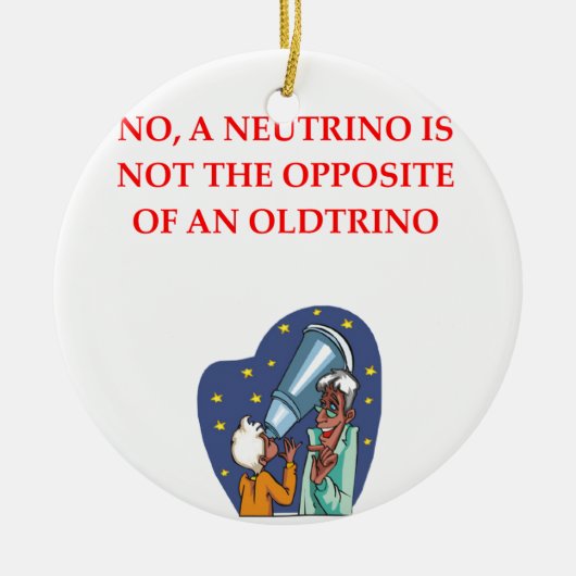 natuurkunde keramisch ornament (Voorkant)