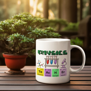 Natuurkunde Leraar Mok, cadeau voor de leerkracht Koffiemok
