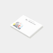 Natuurkunde leraar post-it® notes (Schuin)