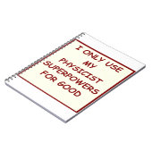 natuurkunde notitieboek (Linkerzijde)