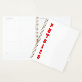 Natuurkunde Planner (Display)