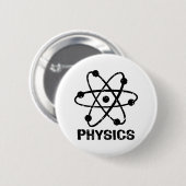 Natuurkunde Ronde Button 5,7 Cm (Voorkant /achterkant)