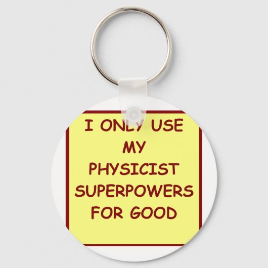 natuurkunde sleutelhanger (Voorkant)