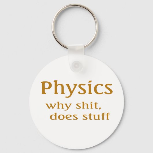 natuurkunde sleutelhanger (Voorkant)