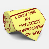 natuurkunde stropdas (Opgerold)