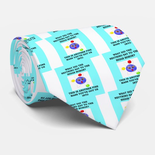 natuurkunde stropdas (Opgerold)