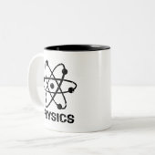 Natuurkunde Tweekleurige Koffiemok (Voorkant links)