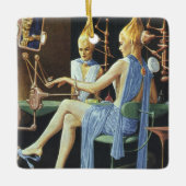  natuurkundebestrijding Beauty Salon Spa Keramisch Ornament (Voorkant)