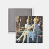 natuurkundebestrijding Beauty Salon Spa Magneet (Voorkant / Achterkant)