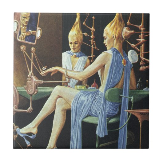  natuurkundebestrijding Beauty Salon Spa Tegeltje (Voorkant)