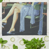  natuurkundebestrijding Beauty Salon Spa Theedoek (Gevouwen)