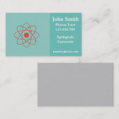 natuurkundedocent natuurwetenschappen visitekaartje (Voorkant / Achterkant)