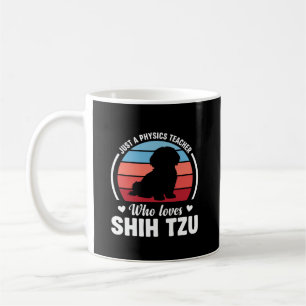 Natuurkundeleraar Shih Tzu hondenliefhebber Koffiemok