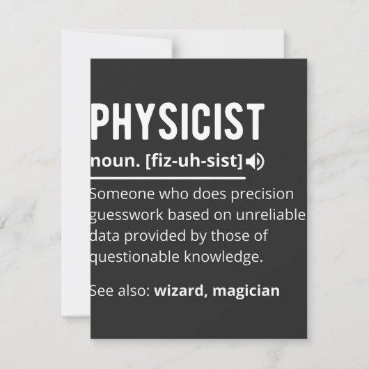 natuurkundige bedankkaart (Voorkant)