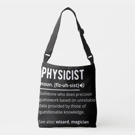 natuurkundige crossbody tas (Voorkant)