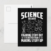 Natuurkundige natuurkundige Nerd-wiskundige scheik Briefkaart (Voorkant / Achterkant)
