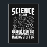 Natuurkundige natuurkundige Nerd-wiskundige scheik Briefkaart<br><div class="desc">Wetenschapsnatuurkundige natuurkundige Nerd-wiskundige scheikundige natuurkundige. Chemie Wiskunde Physics Scientist.</div>