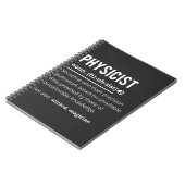 natuurkundige notitieboek (Linkerzijde)