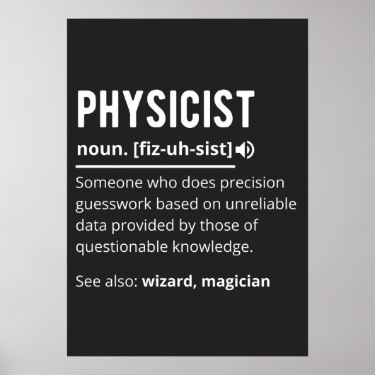 natuurkundige poster (Voorkant)