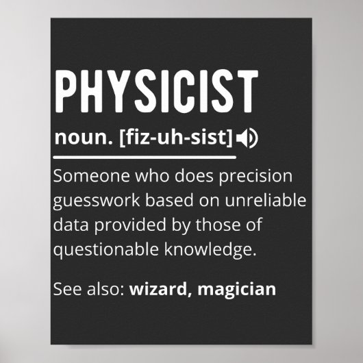 natuurkundige poster (Voorkant)