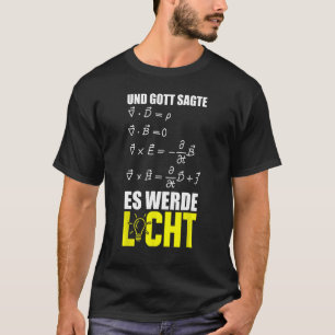 natuurkundige t-shirt