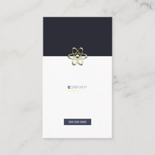 natuurkundige visitekaartje