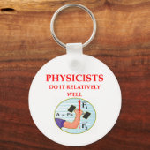 natuurkundige vraag sleutelhanger (Voorkant)