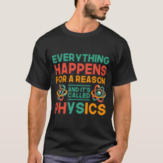 Natuurkundige Wetenschapsleraar Natuurkunde T-shirt