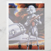  natuurkundigen militairen van de robotaris (Voorkant / Achterkant)