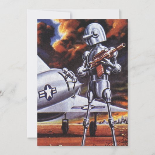  natuurkundigen militairen van de robotaris (Voorkant)