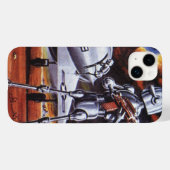  natuurkundigen militairen van de robotaris Case-Mate iPhone case (Achterkant (horizontaal))