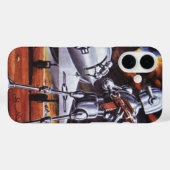 natuurkundigen militairen van de robotaris Case-Mate iPhone case (Achterkant (horizontaal))