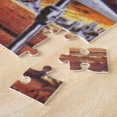  natuurkundigen militairen van de robotaris legpuzzel (Zijkant)