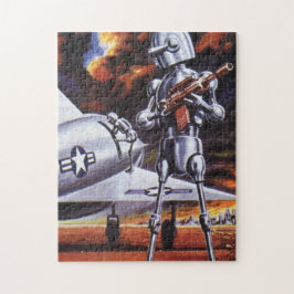  natuurkundigen militairen van de robotaris legpuzzel