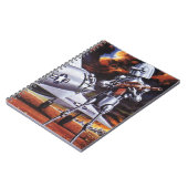  natuurkundigen militairen van de robotaris notitieboek (Linkerzijde)