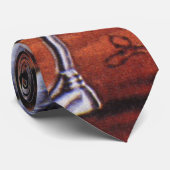 natuurkundigen militairen van de robotaris stropdas (Opgerold)