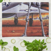  natuurkundigen militairen van de robotaris theedoek (Gevouwen)