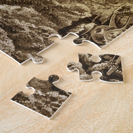  natuurkundigheid Aliens Planet Construction Legpuzzel (Zijkant)