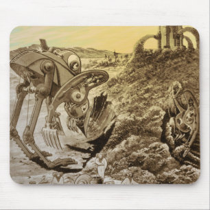  natuurkundigheid Aliens Planet Construction Muismat