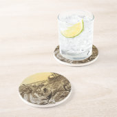  natuurkundigheid Aliens Planet Construction Zandsteen Onderzetter (Zijkant)