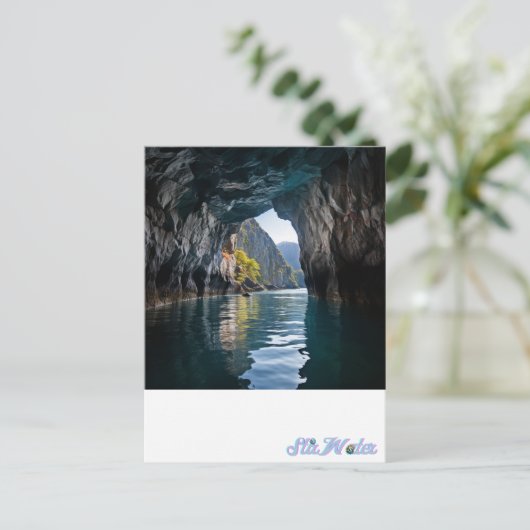 Natuurlandschap briefkaart (Staand voorkant)