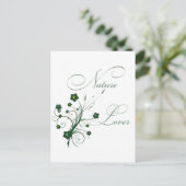 Natuurliefhebber Briefkaart (Staand voorkant)