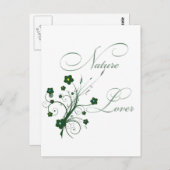 Natuurliefhebber Briefkaart (Voorkant / Achterkant)