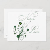 Natuurliefhebber Briefkaart (Voorkant / Achterkant)