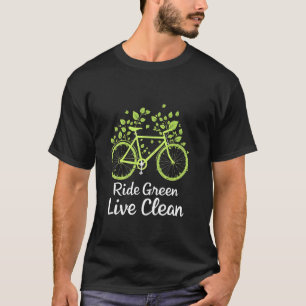 Natuurliefhebber Klimaatactie Ga Groen Leef Schoon T-shirt