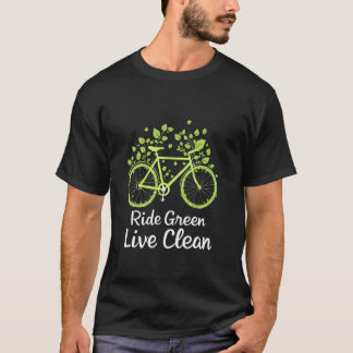 Natuurliefhebber Klimaatactie Ga Groen Leef Schoon T-shirt