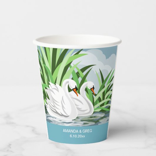 Natuurliefhebber Papieren Bekers (Voorkant)